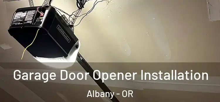  Garage Door Opener Installation Albany - OR